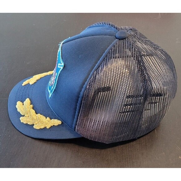 Cape Canaveral AFS Patch Trucker Hat Air Force Station NASA Space Shuttle Cap - Picture 2 of 5